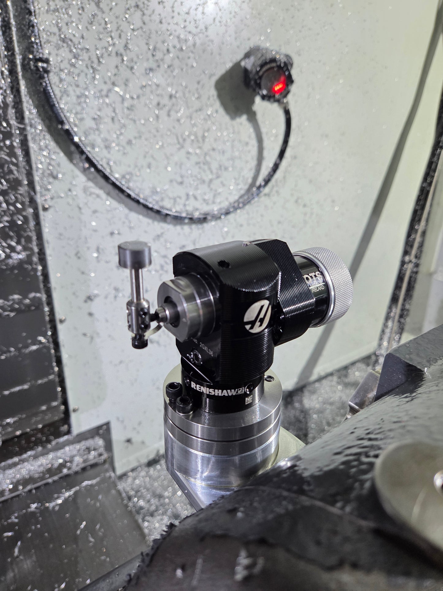 Renishaw OTS Tool setter mounting Block Haas TRT rotary