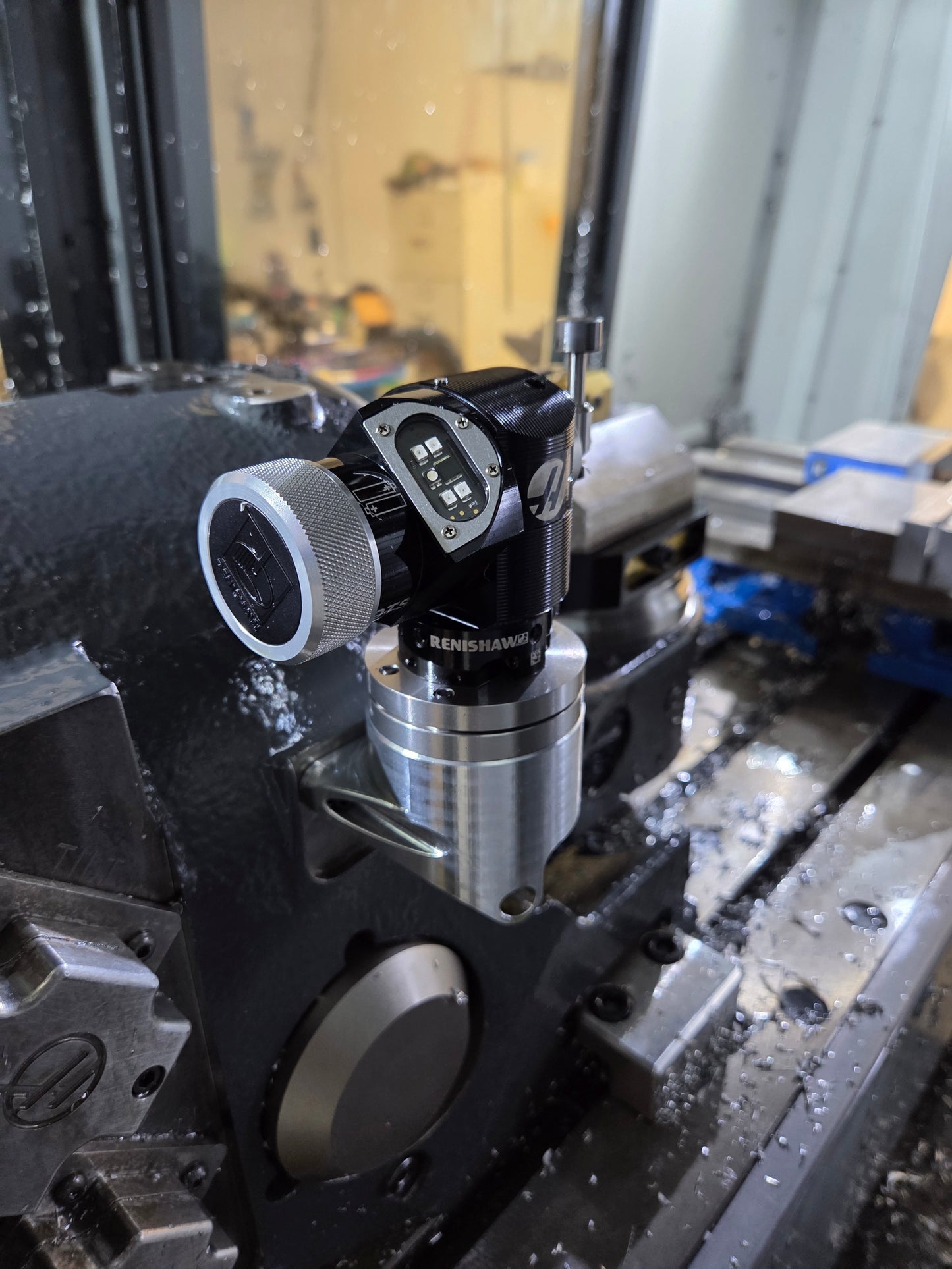 Renishaw OTS Tool setter mounting Block Haas TRT rotary