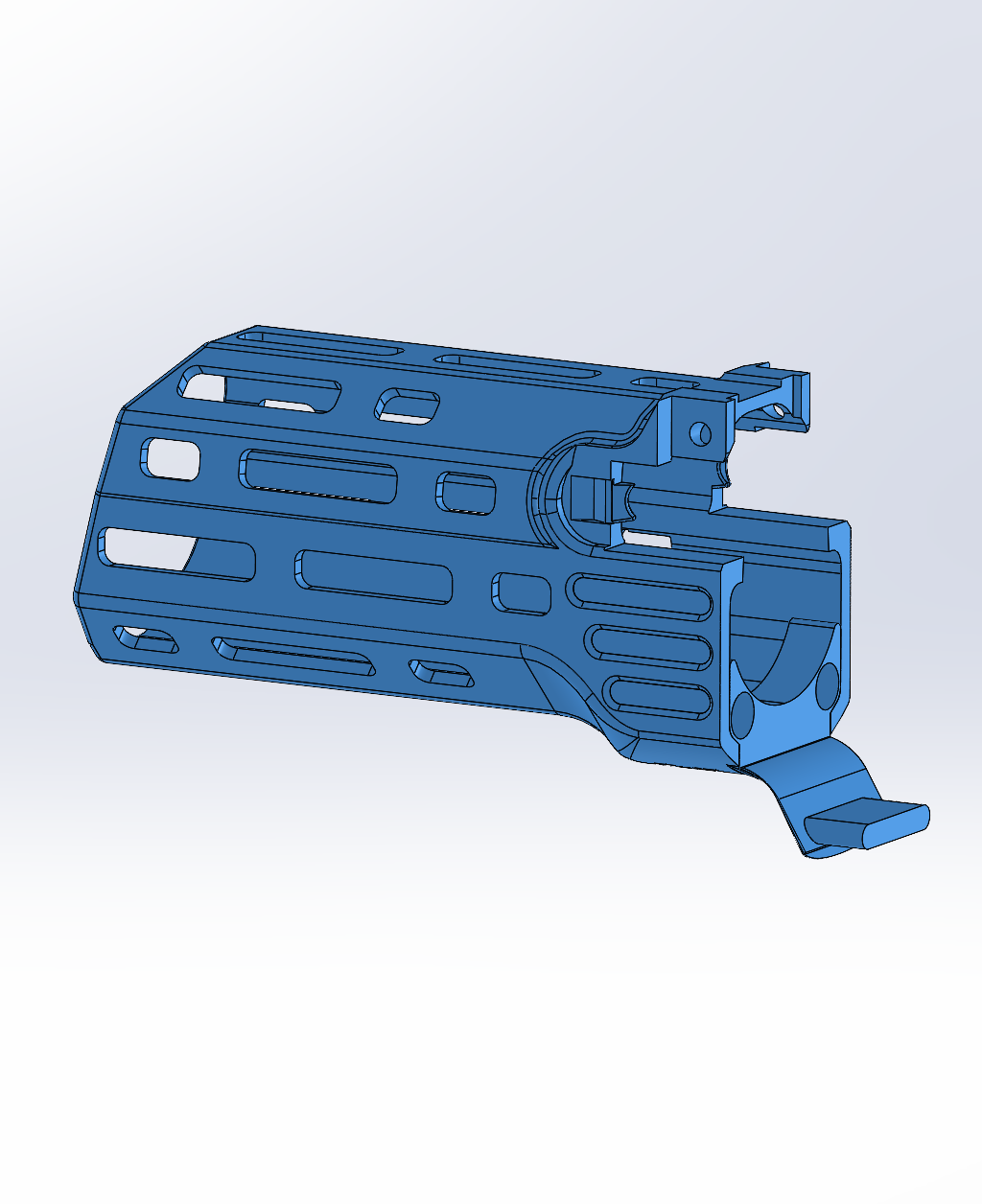 RPM0012 X95 SBR Mlok Hand guard