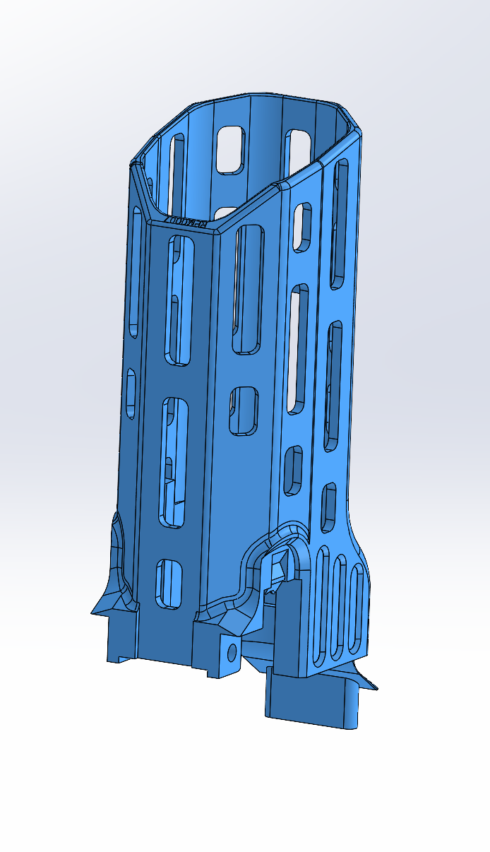 RPM0012 X95 SBR Mlok Hand guard